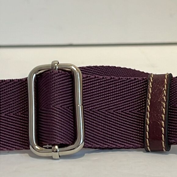 Franco‎ Sarto Maroon Faux Leather Crossbody Bag - Picture 4 of 13